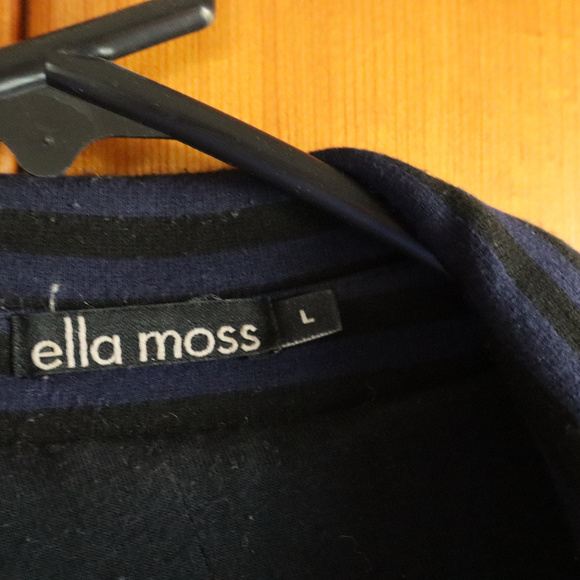 Extremely Soft Blue and White Striped Blazer - Picture 4 of 4